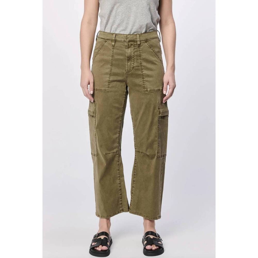 NEW DEAR JOHN DENIM teddi baggy fit pant in olive